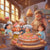 fluent prompted long form script - A book about a group of friendly, baking-obsessed monsters who teach children the joys of cooking and the importance of teamwork.